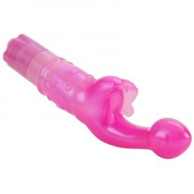 Vibrator met clitoris stimulatie