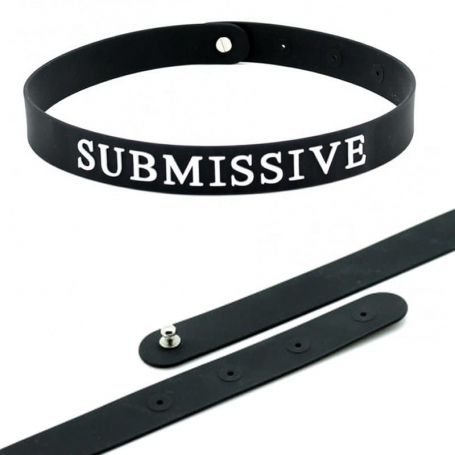 Silicone collar Submissive