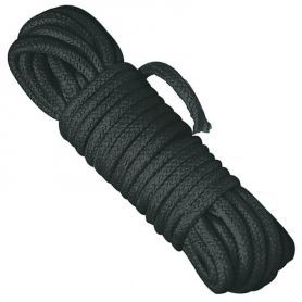 Zwart katoenen bondage touw 3 meter