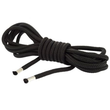 Zwart bondage touw 5 meter