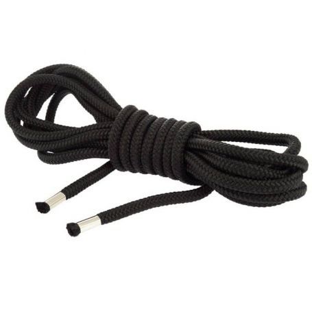 Zwart bondage touw 10 meter