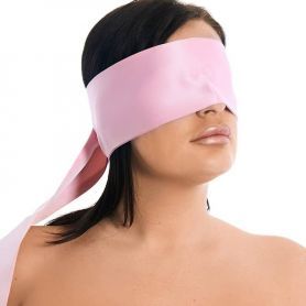 Blinddoek roze 150 cm lang