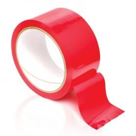 Bondage tape rood 18 meter