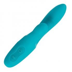 Vibrator met klitoris stimulator